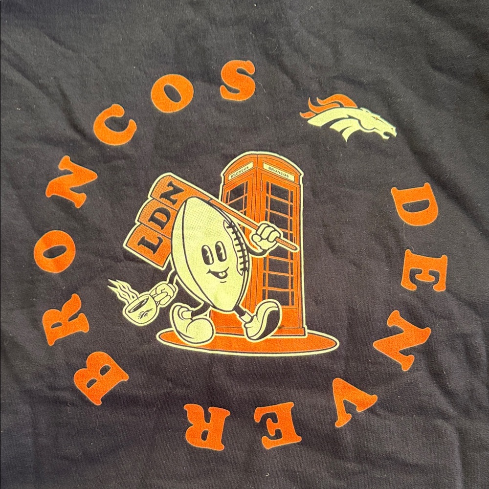 Denver Broncos Themed Home Game Shirt - Blue and Orange